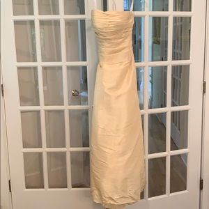 Yellow levkoff bridesmaids/prom dress
